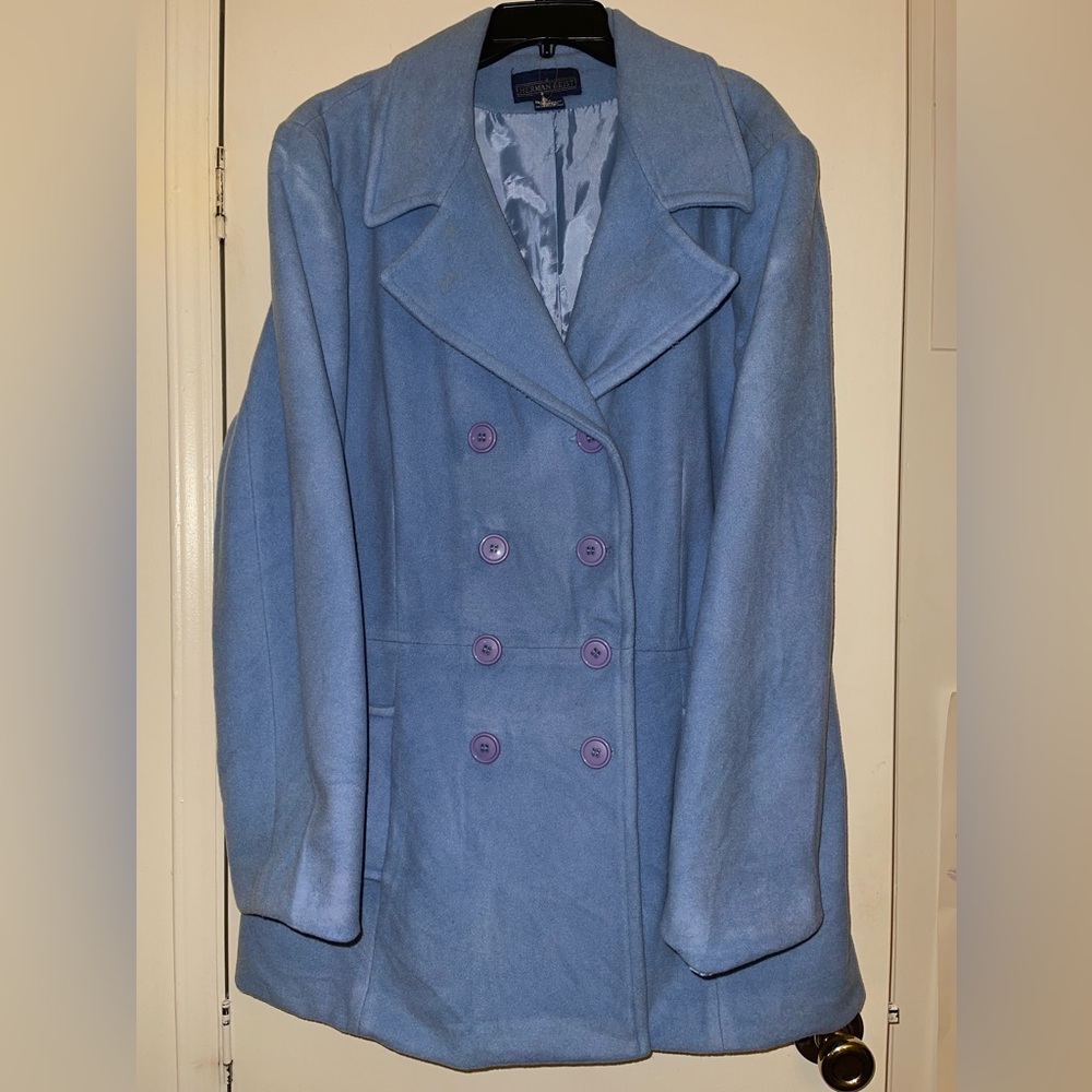 Herman Geist Wool Peacoat Size 16